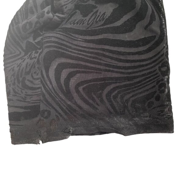 IAMGIA Amina Black Mesh Cutout Sexy Party Pants - Picture 9 of 11